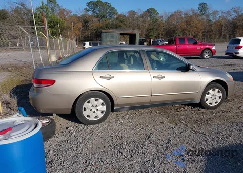 2003 Honda Accord 2.4 Lx z USA, uszkodzony, nr VIN 3HGCM56303G701588